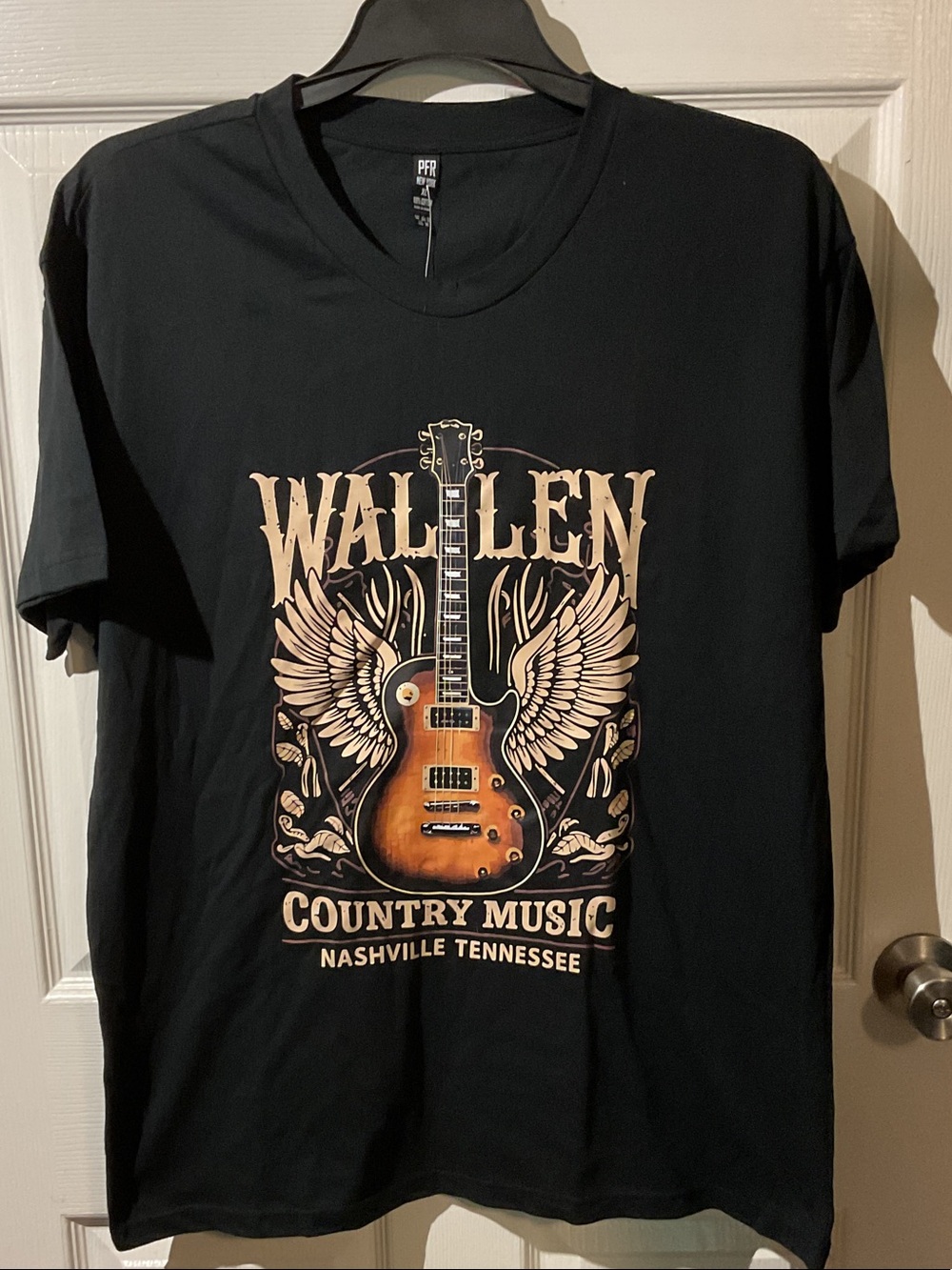 Morgan Wallen Black Graphic Tee - Country Music Nashville Tennessee